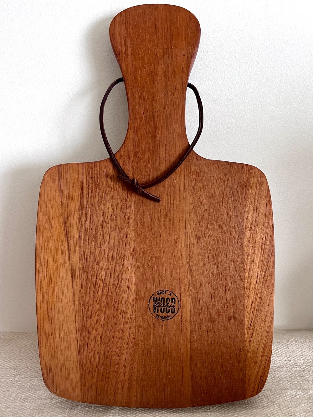 Vintage Danish Teak & Ceramic Cheese Board MCM Denmark - Picture 4 of 9